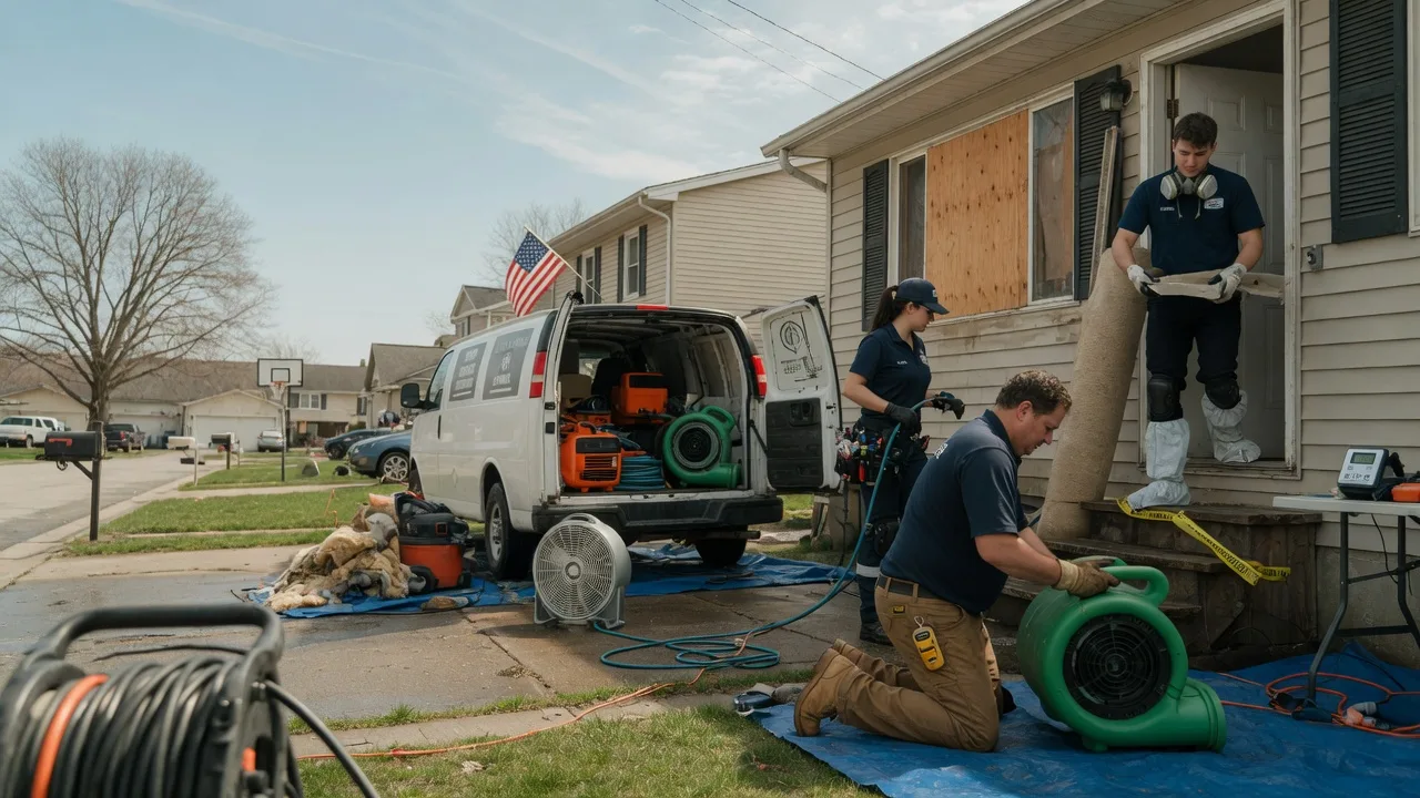 Water Damage Restoration in Merrimac, WI near me